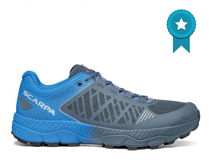 Scarpa Spin Ultra Férfi Futócipő Szürke Kék ZF1079423